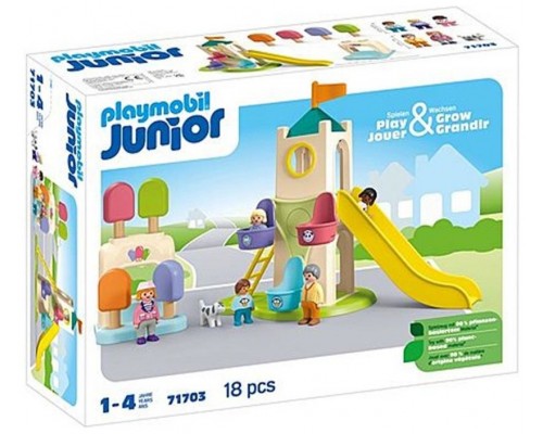 Playmobil junior: parque infantil aventura