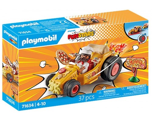 Playmobil racing pizza