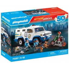 Playmobil transporte dinero policia