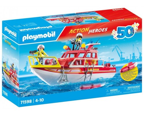 Playmobil barco rescate