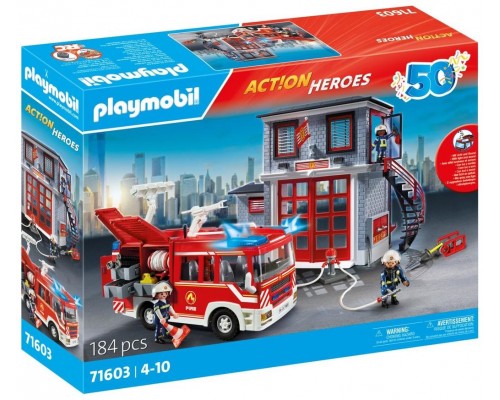 Playmobil mega set bomberos