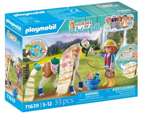 Playmobil ellie con caballo