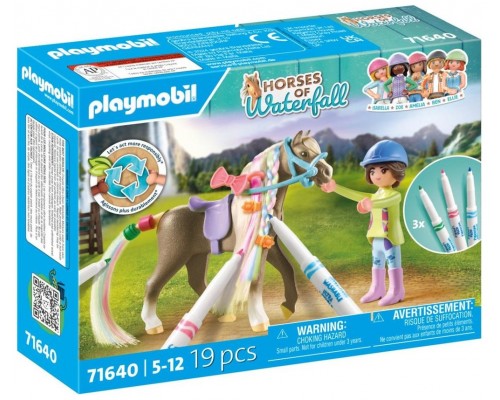 Playmobil set caballo colorear