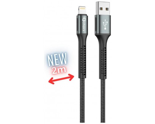 Cable qcharx prague lightning usb tipo