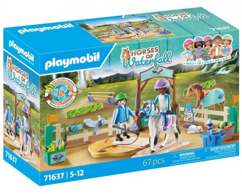 Playmobil escuela moderna equitación