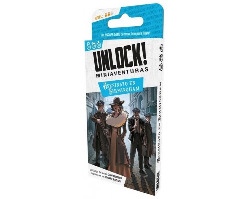 Juego cartas unlock! miniaventuras asesinato en