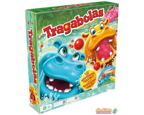 Juego mesa hasbro tragabolas los tipopótamos