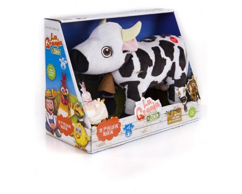 Peluche musical bandai vaca lola