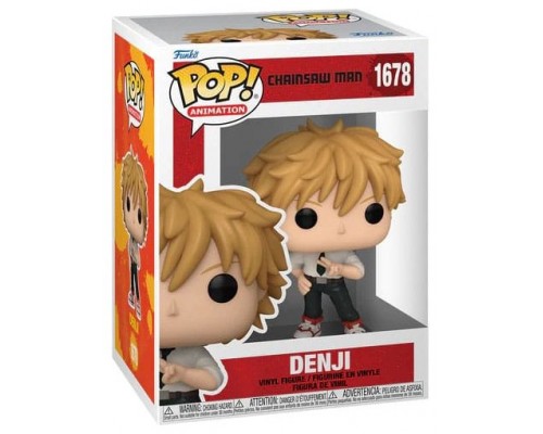 Funko pop animación chainsaw man denji