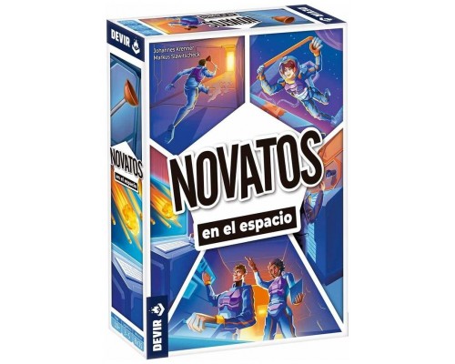 Juego mesa novatos en el espacio