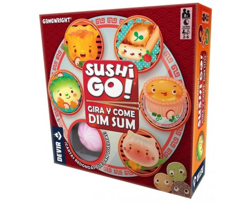 Juego mesa sushi go gira y