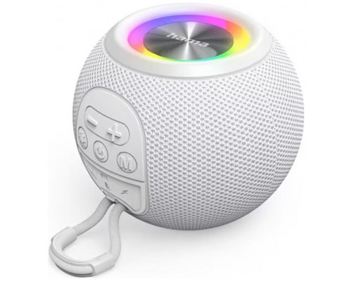 Altavoz hama ball shape mono blanco