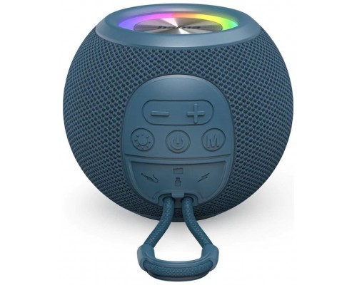 Altavoz hama ball shape mono azul