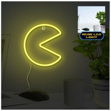 Lámpara pared paladone pac - man luz led