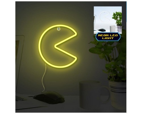 Lámpara pared paladone pac - man luz led