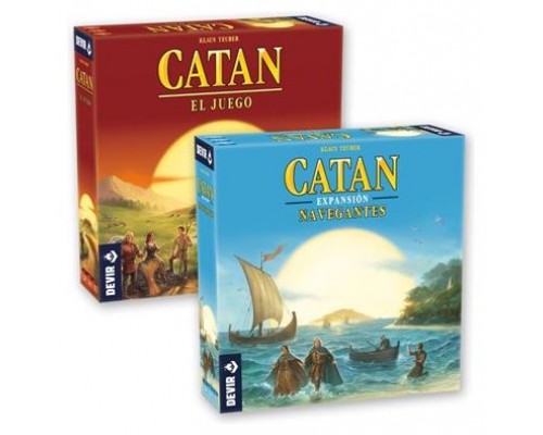 Kit juegos mesa catán + expansión