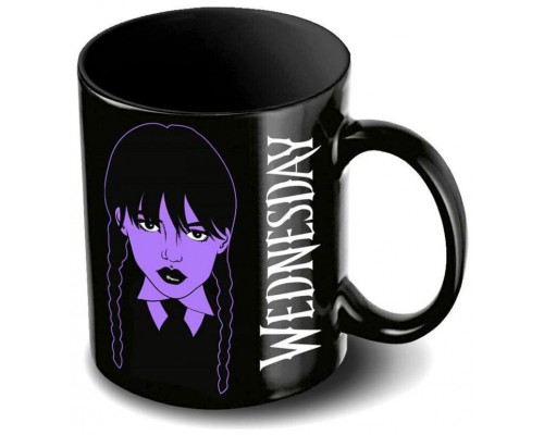 Taza karactermania miercoles addams