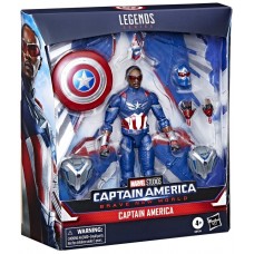 Figura hasbro legends series captain america