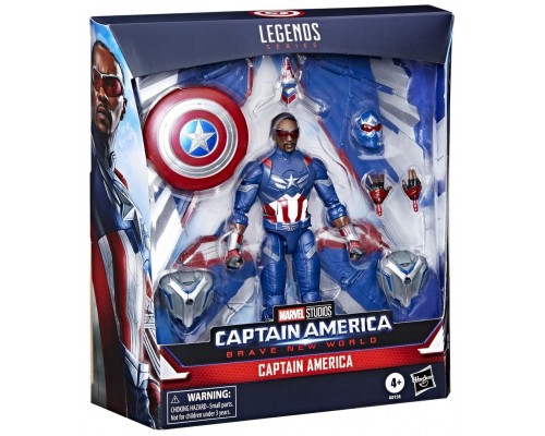 Figura hasbro legends series captain america