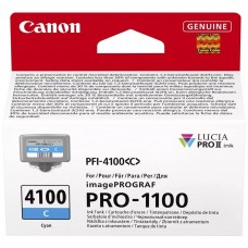 Cartucho canon pfi - 4100c cian