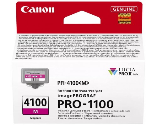 Cartucho canon pfi - 4100m magenta