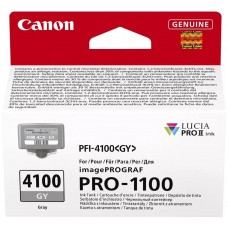 Cartucho canon pfi - 4100gy gris