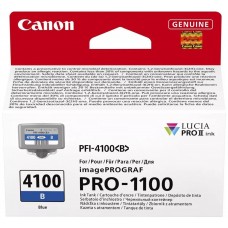 Cartucho canon pfi - 4100b azul