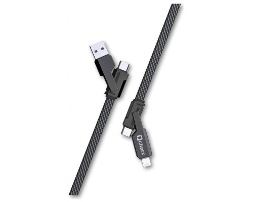 Cable qcharx porto multicabezal usb a