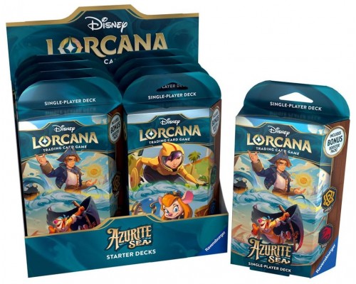 Juego cartas disney lorcana tcg azurite