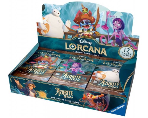 Juego cartas disney lorcana tcg azurite