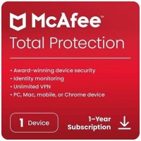 Antivirus mcafee total proteccion 1 dispositivo