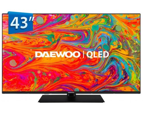 Tv daewoo 43 pulgadas qled 4k uhd