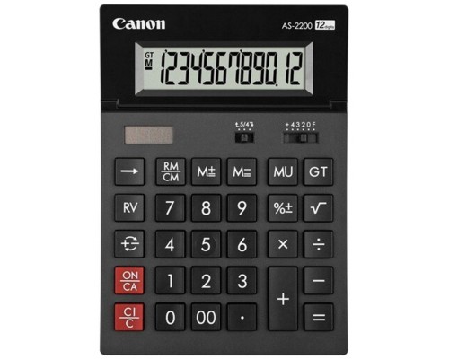 Calculadora canon sobremesa as - 2200 hb 12