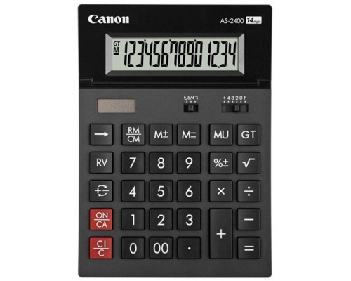Calculadora canon sobremesa as - 2400 hb 14