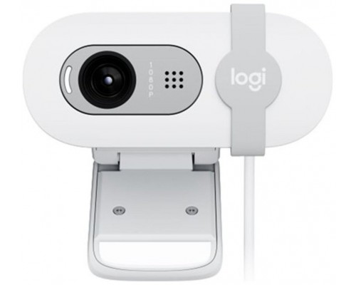 Webcam logitech brio 100 blanco full