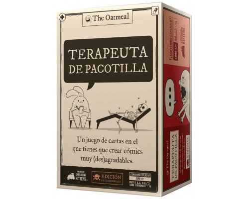 Juego mesa terapeuta pacotilla