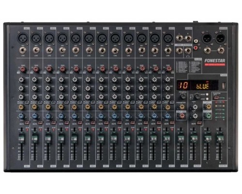 Mezclador estudio profesional fonestar mix - 12pro