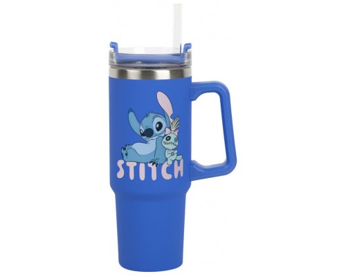 Vaso viaje termico con pajita