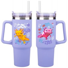 Vaso termo con pajita paladone minecraft