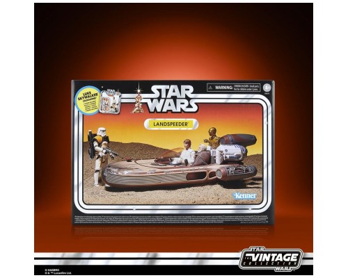 Figura hasbro star wars landspeeder &