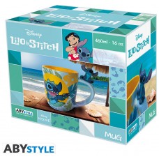 Taza 3d abystyle disney stitch hawaiano