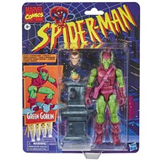 Figura hasbro marvel comics spider - man green