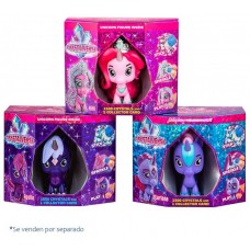 Figura unicornio crystalverse classic 1 unidad