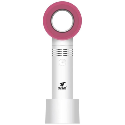 Ventilador portatil thulos th - mfn - 03 blanco rosa