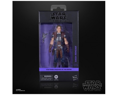 Figura hasbro star wars the black