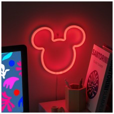 Luz neón paladone mickey mouse