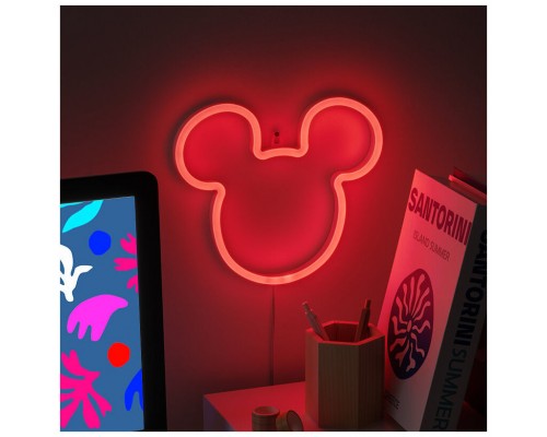 Luz neón paladone mickey mouse
