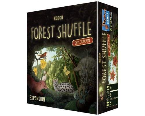 Juego mesa forest shuffle exploración