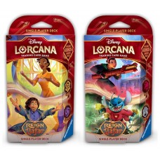 Lorcana tcg -  mazos inicio disney