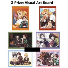 Lámina demon slayer exclusivo kuji premio